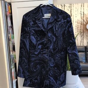 Vintage Velvet Blazer